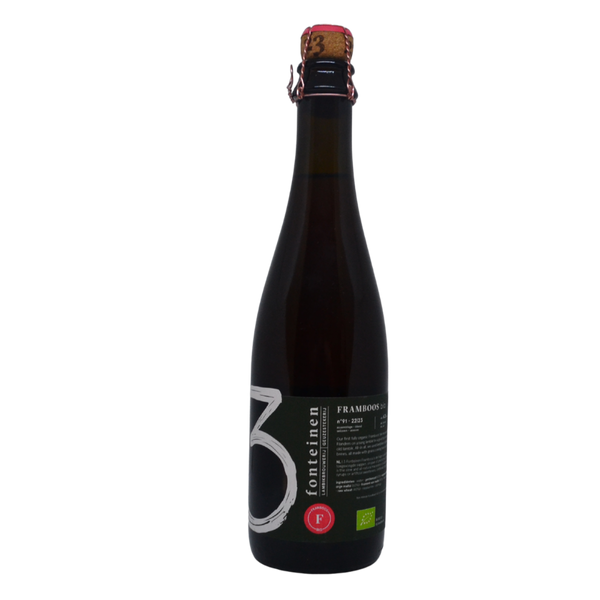 Brouwerij 3 Fonteinen - Framboos Bio (season 22|23) Blend No. 91 – geuze van 3 Fonteinen, fles 37,5 cl