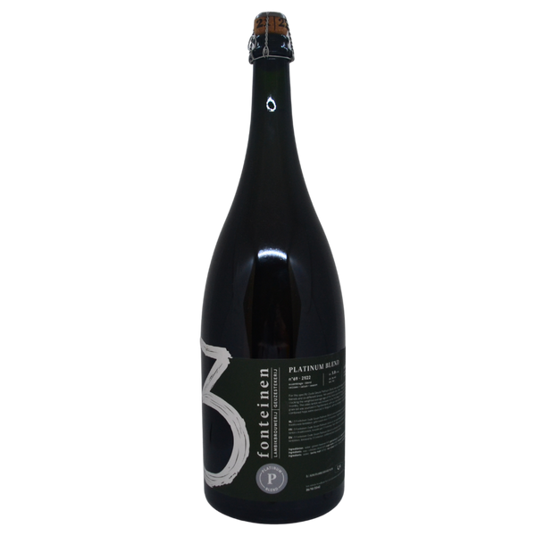 Brouwerij 3 Fonteinen - Oude Geuze Platinum Blend (season 21|22) Blend No. 69 - Magnum – geuze van 3 Fonteinen, fles 150 cl