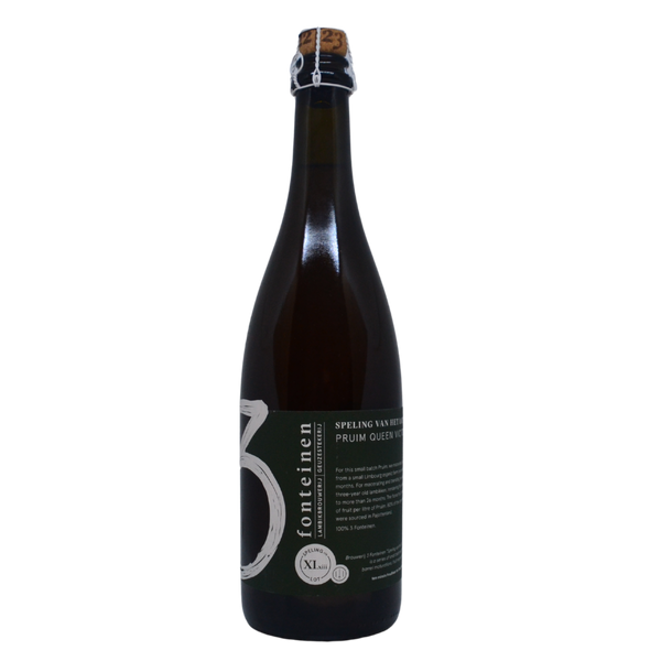 Brouwerij 3 Fonteinen - Speling Van Het Lot XI.xiii: Pruim Queen Victoria – geuze van 3 Fonteinen, fles 75 cl
