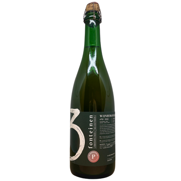 3 Fonteinen - Wijnbergperzik (Season 22|23) Blend No. 52 (75cl) – lambiek van 3 Fonteinen, fles 75 cl