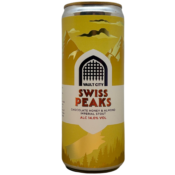 Vault City - Swiss Peaks – stout van Vault City, 33 cl