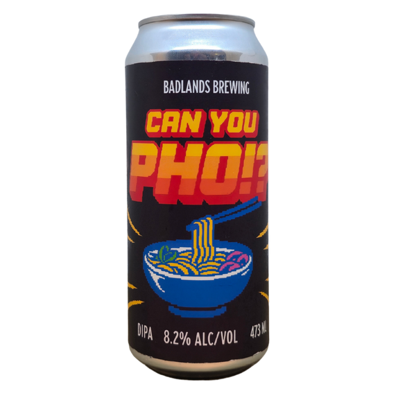 Badlands x CLAG - Can You Pho!? – Double IPA van Badlands, blik 47,3 cl