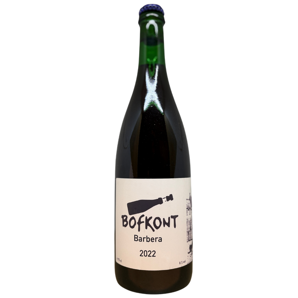 Bofkont - Barbera White Label (2022) – lambiek van Bofkont, fles 75 cl