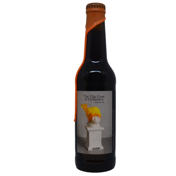 Blackout - The Thin Crust of Civilization - Weller BA – strong ale van Blackout, 33 cl