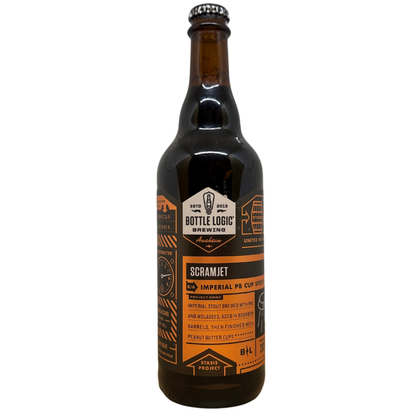 Bottle Logic - Scramjet (2023) – barrel aged stout van Bottle Logic, 50 cl