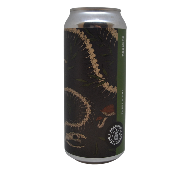 Brasserie Du Bas - Toxicité – stout van Brasserie Du Bas, blik 47,3 cl