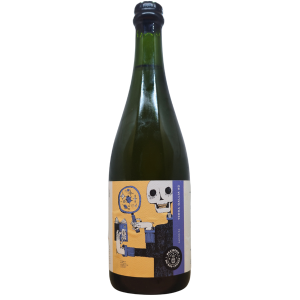 Brasserie Du Bas - Terra Gallia #2 – barrel aged farmhouse ale / saison van Brasserie Du Bas, fles 75 cl