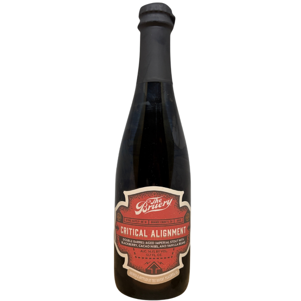 The Bruery - Critical Alignment – barrel aged stout van The Bruery, fles 37,5 cl