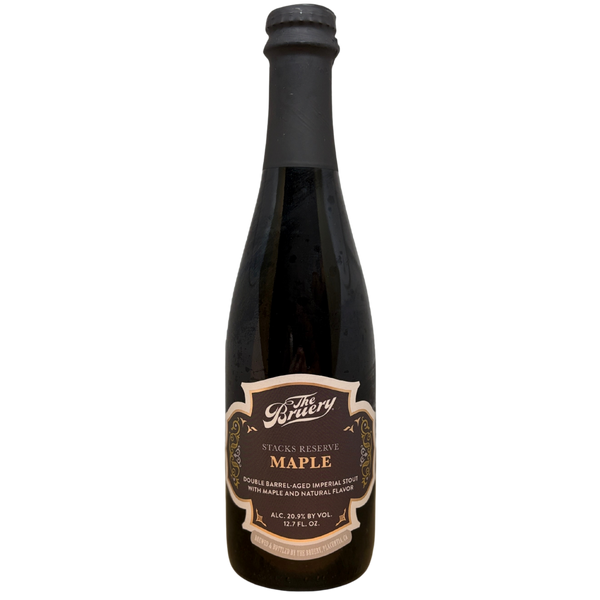 The Bruery - Stacks Reserve: Maple – barrel aged stout van The Bruery, fles 37,5 cl