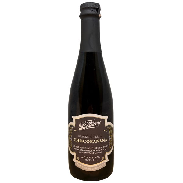 The Bruery - Stacks Reserve: Chocobanana – barrel aged stout van The Bruery, fles 37,5 cl