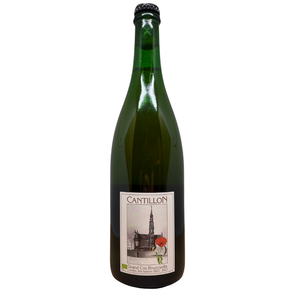 Cantillon - Grand Cru Bruocsella Lambic Bio Saison (2022-2023) – lambiek van Cantillon, fles 75 cl