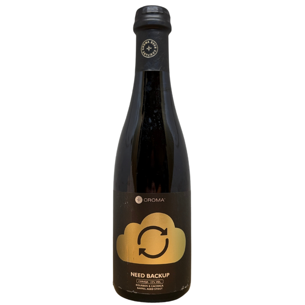 Croma - Need Backup – barrel aged stout van Croma, fles 37,5 cl