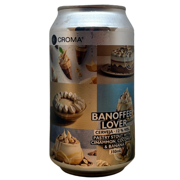 Croma - Banoffee Lover – stout van Croma, blik 35,5 cl