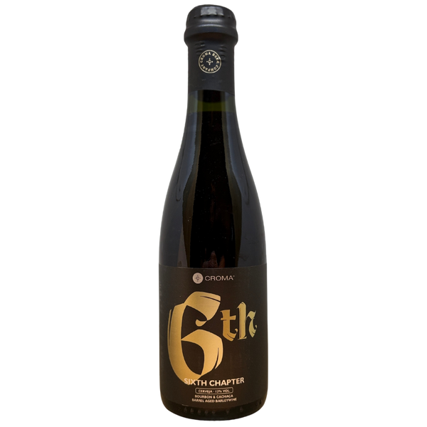 Croma - Sixth Chapter – barrel aged barleywine van Croma, fles 37,5 cl