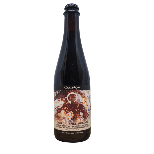 Equilibrium x 3 Sons - Even Caramel Sundaes – stout van Equilibrium, 50 cl