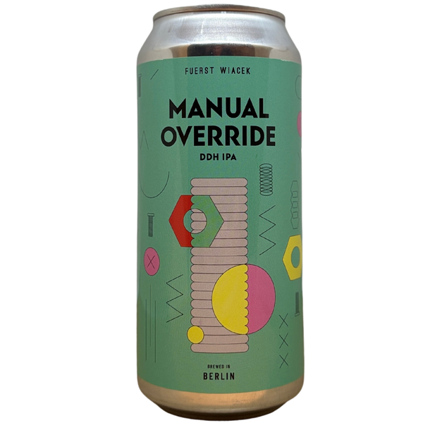 Fuerst Wiacek - Manual Override – IPA van Fuerst Wiacek, blik 44 cl