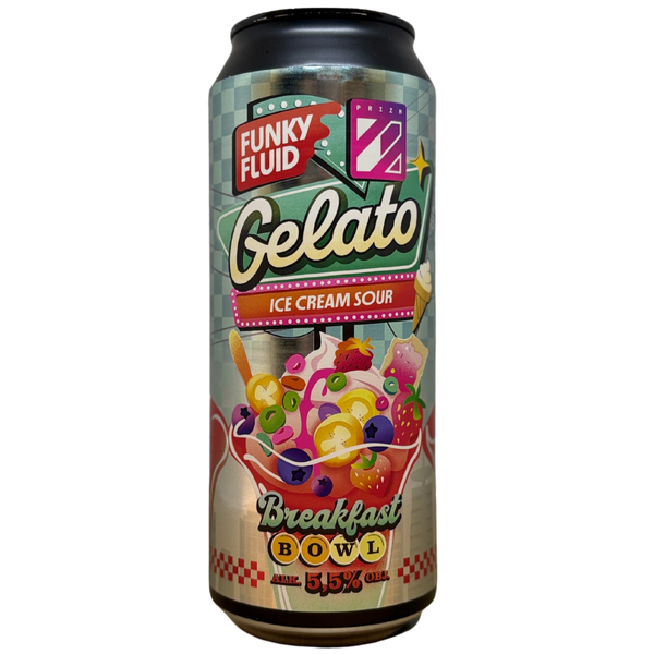 Funky Fluid x Prizm - Gelato: Breakfast Bowl – smoothie sour van Funky Fluid, 50 cl
