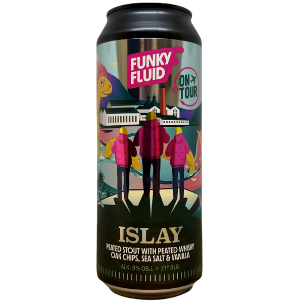 Funky Fluid - Funky On Tour: Islay – stout van Funky Fluid, 50 cl
