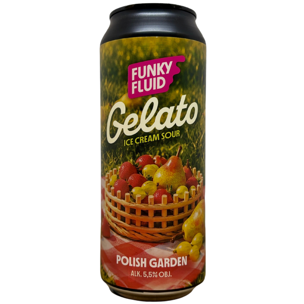 Funky Fluid - Gelato: Polish Garden – smoothie sour van Funky Fluid, 50 cl