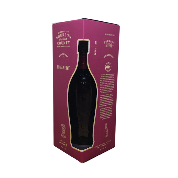 Goose Island - Bourbon County Brand Angel's Envy 2-Year Cask Finish Stout (2023) – barrel aged stout van Goose Island, 50 cl