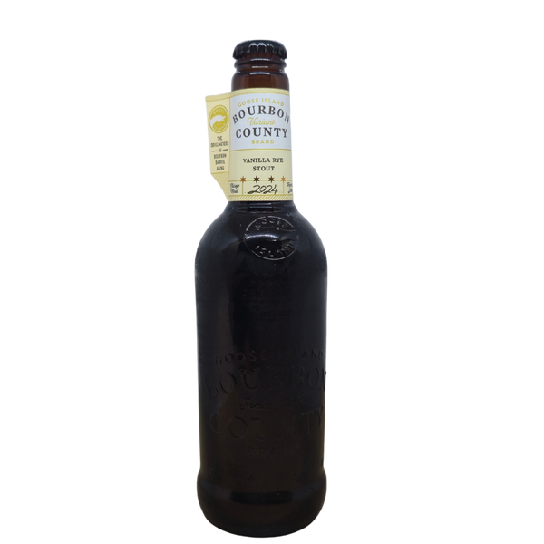 Goose Island - Bourbon County Brand Vanilla Rye Stout (2024) – barrel aged stout van Goose Island, 50 cl
