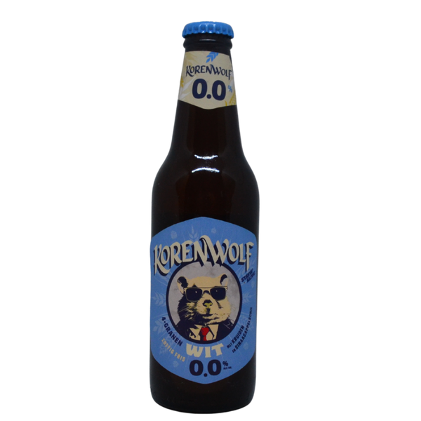 Gulpener - Korenwolf 0.0 – alcoholvrij bier van Gulpener, 33 cl