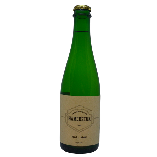 Hamerstuk - Appel - Mispel (2023) – cider van Hamerstuk, fles 37,5 cl