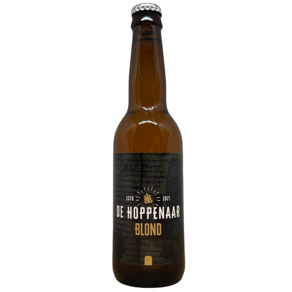 Brouwerij De Hoppenaar - Hoppenaar Blond (33cl) – blond van De Hoppenaar, 33 cl