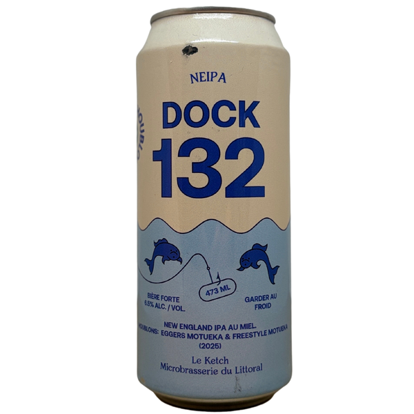 Le Ketch - Dock 132 – IPA van Le Ketch, blik 47,3 cl