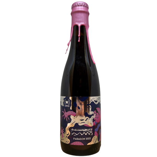 Lervig - Paragon 2022 By Rackhouse – barrel aged barleywine van Lervig, fles 37,5 cl