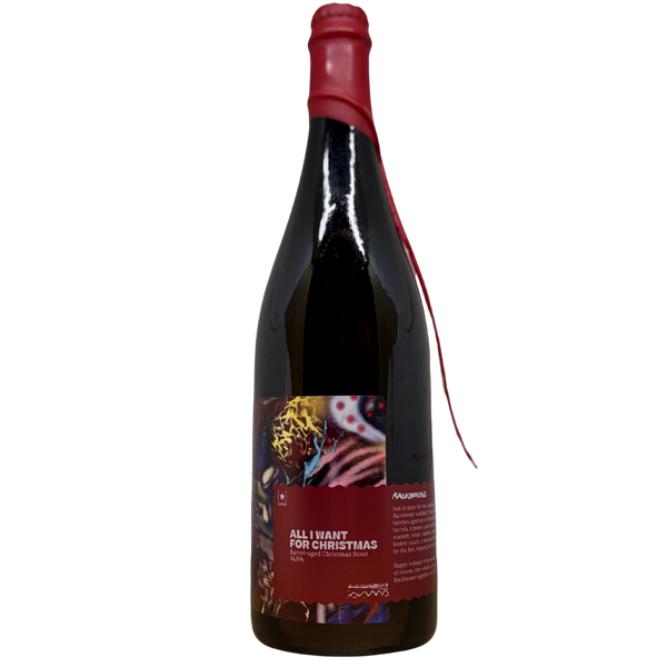 Lervig - All I Want For Christmas 2025 by Rackhouse – barrel aged stout van Lervig, fles 75 cl