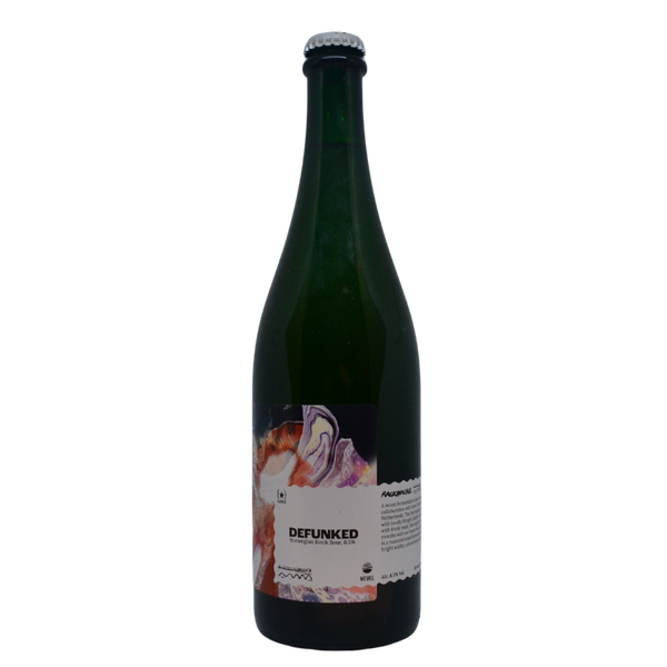 Lervig x Nevel - Defunked By Rackhouse – barrel aged wild ale van Lervig, fles 75 cl