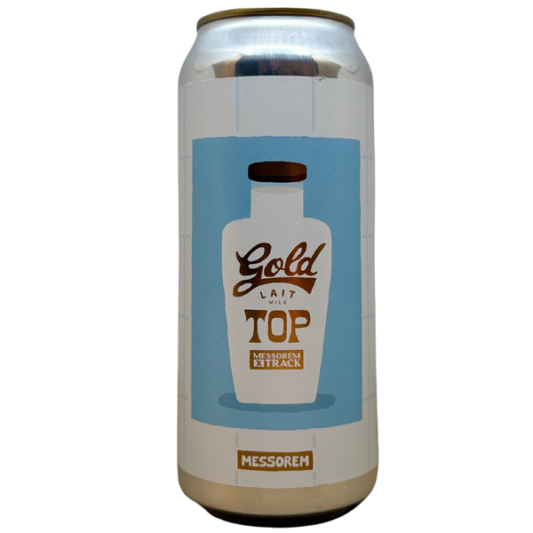 Messorem x Track - Gold Top – Triple IPA van Messorem, blik 47,3 cl