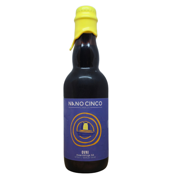 Nano Cinco - Ovni – barrel aged stout van Nano Cinco, fles 37,5 cl