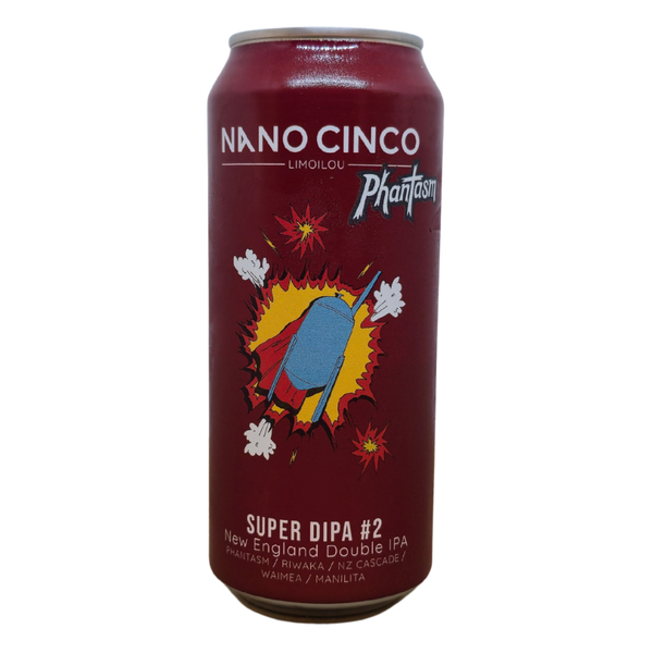 Nano Cinco - Super DIPA #2 – Double IPA van Nano Cinco, blik 47,3 cl