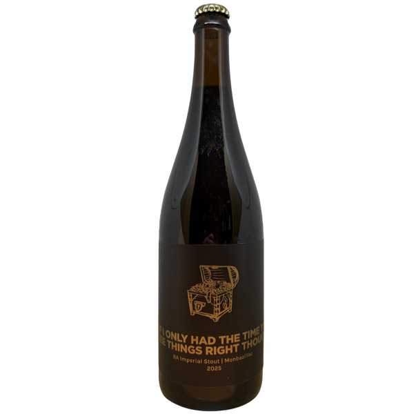 Pomona Island - If I Only Had The Time To See Things Right Through (2025) – barrel aged stout van Pomona Island, fles 75 cl