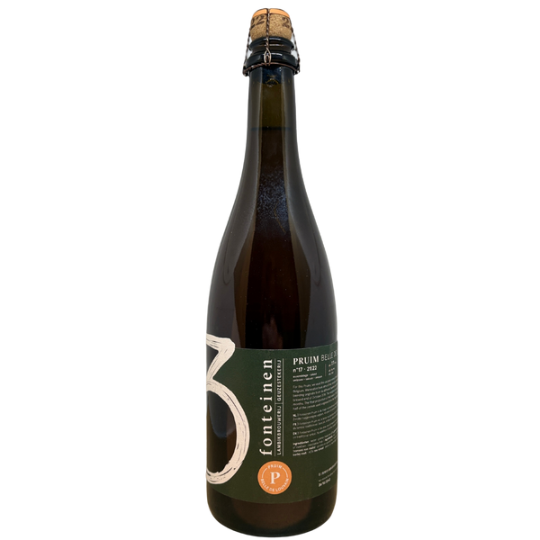 3 Fonteinen - Pruim Belle De Louvain (Season 21|22) Blend No. 17 – lambiek van 3 Fonteinen, fles 75 cl