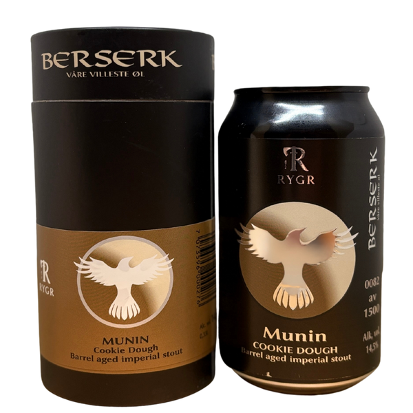RYGR - Munin Cookie Dough – barrel aged stout van RYGR, 33 cl