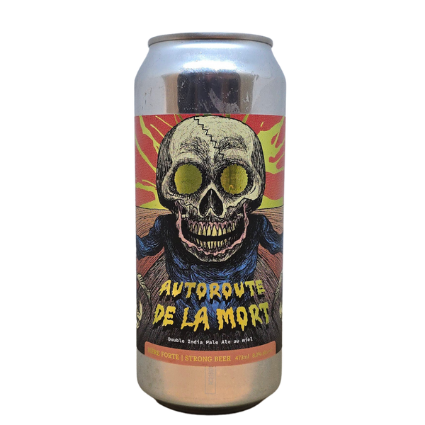 Sir John Brewing x Brasserie Du Bas - L'Autoroute De La Mort 2.0 – Double IPA van Sir John Brewing, blik 47,3 cl