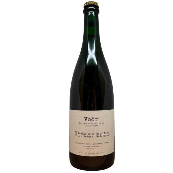 Tommie Sjef - Voor (2019) – barrel aged wild ale van Tommie Sjef, fles 75 cl