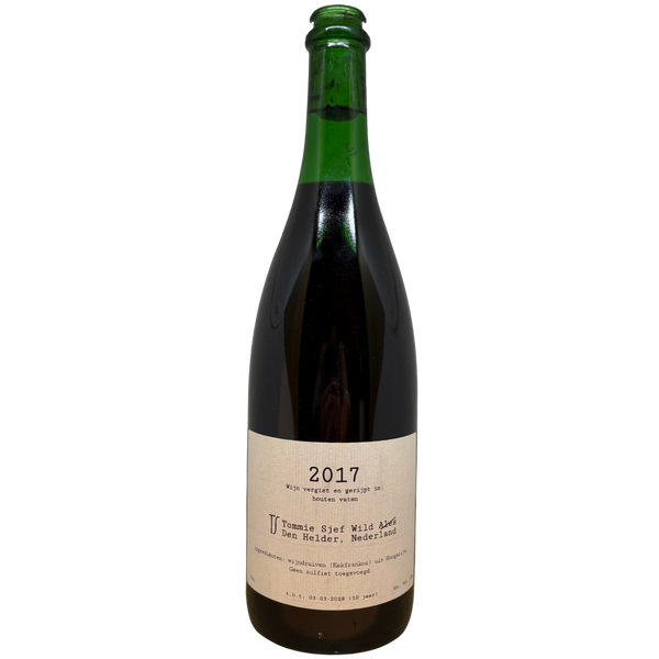 Tommie Sjef - 2017 (2018) – barrel aged wild ale van Tommie Sjef, fles 75 cl