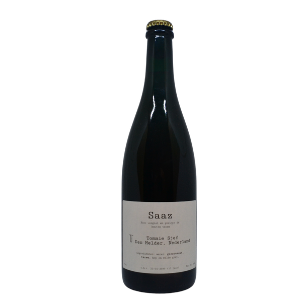 Tommie Sjef - Saaz (2023) – wild ale van Tommie Sjef, fles 75 cl