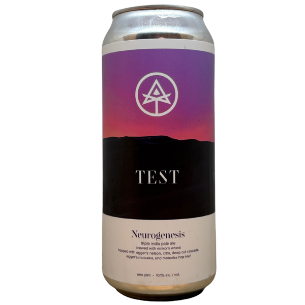 Autodidact x TEST - Neurogenesis – Triple IPA van Autodidact, blik 47,3 cl