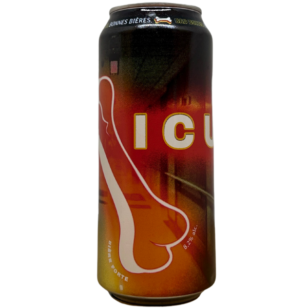 Bad Bones - Icu – Double IPA van Bad Bones, blik 47,3 cl