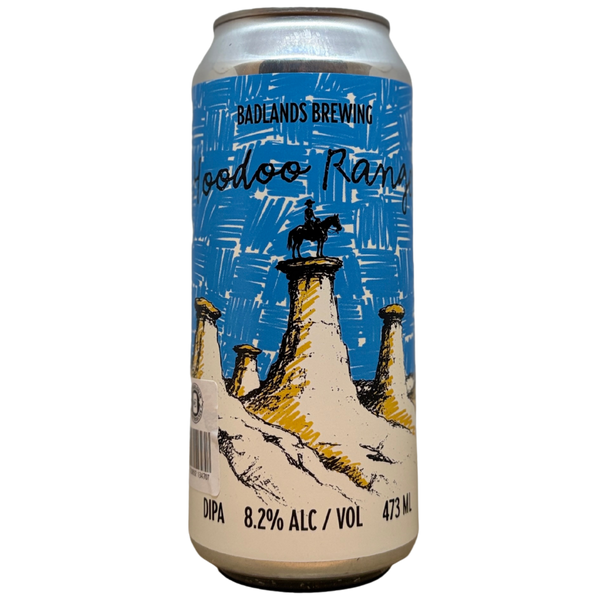 Badlands x Dandy x Establishment - Hoodoo Ranger – Double IPA van Badlands, blik 47,3 cl