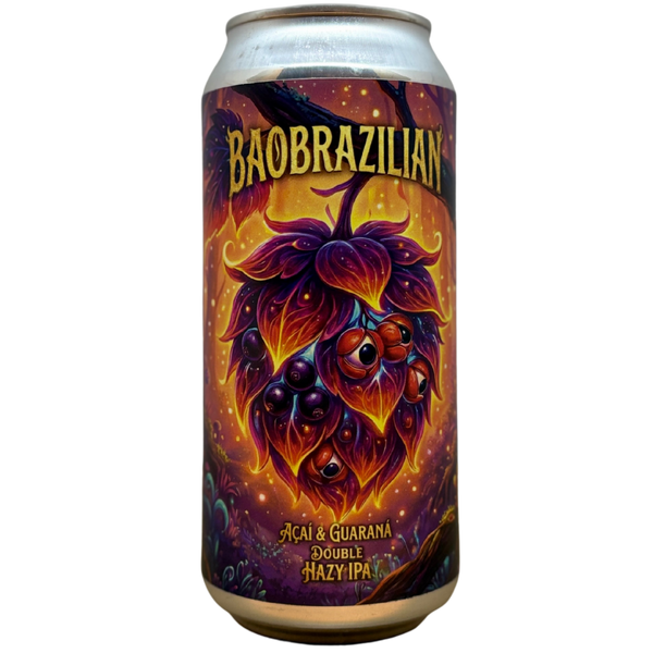 Baobab Craft Beer Bar - Baobrazilian (with Açai & Guarana) – Fruited IPA van Baobab Craft Beer Bar, blik 44 cl