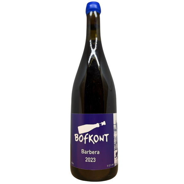 Bofkont - Barbera Blue Label (2023) – lambiek van Bofkont, fles 75 cl
