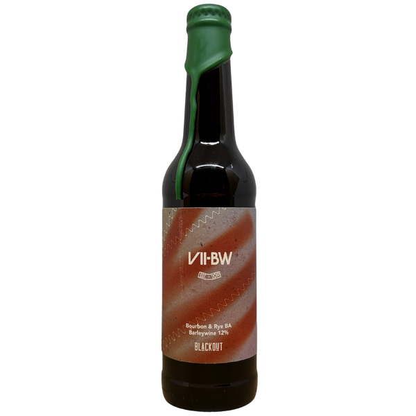 Blackout - VII-BW – barrel aged barleywine van Blackout, 33 cl