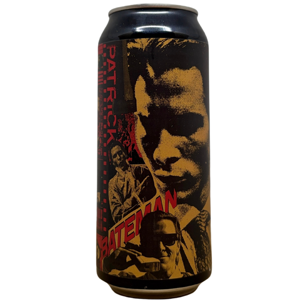Blood Brothers - Patrick Bateman (2025) – barrel aged stout van Blood Brothers, blik 47,3 cl