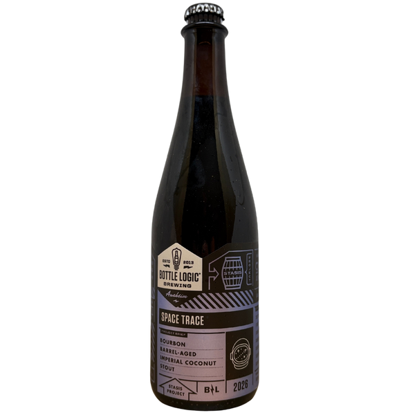 Bottle Logic - Space Trace (2026) – barrel aged stout van Bottle Logic, 50 cl